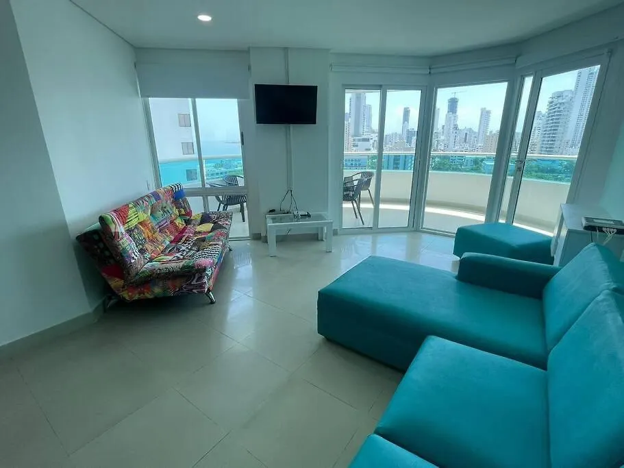 Apartmán Mundo Turistico Oasis En El Cielo En Zona Turistica Del Barrio El Laguito Cartagena