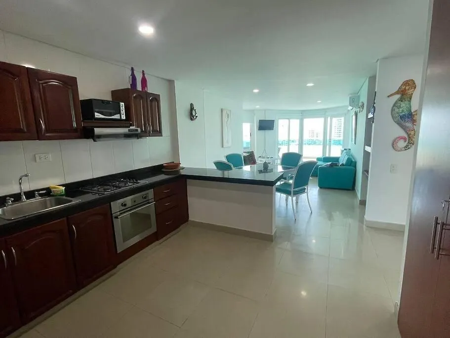 Apartmán Mundo Turistico Oasis En El Cielo En Zona Turistica Del Barrio El Laguito Cartagena 0*,  Kolumbie