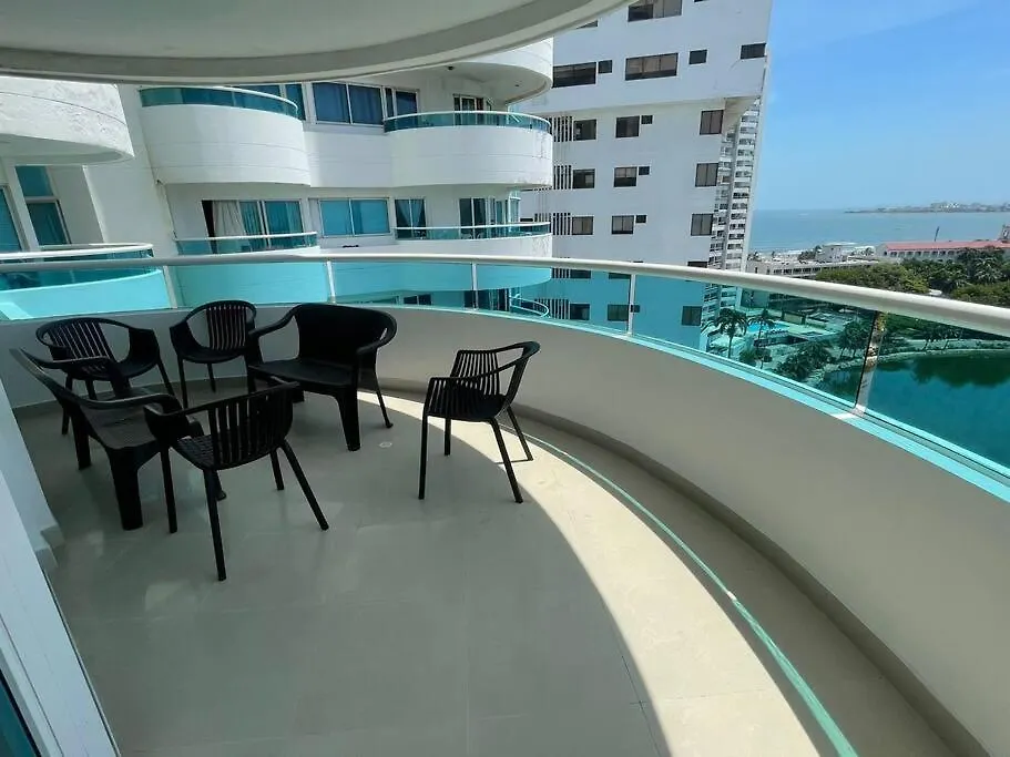 Mundo Turistico Oasis En El Cielo En Zona Turistica Del Barrio El Laguito Apartment Cartagena
